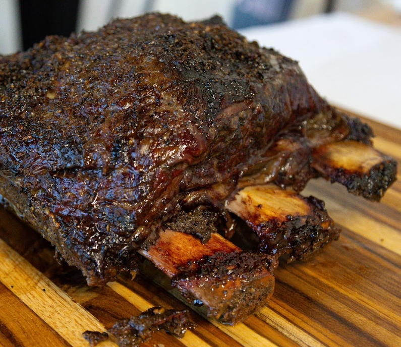 Smoked Beef Dino Ribs